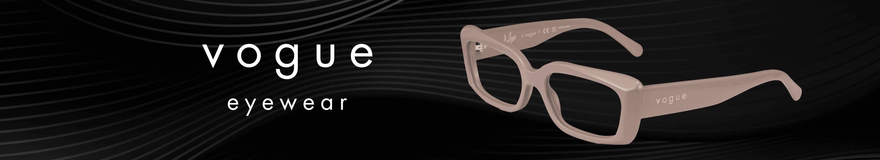 Stylish glasses from Vogue Eyewear.