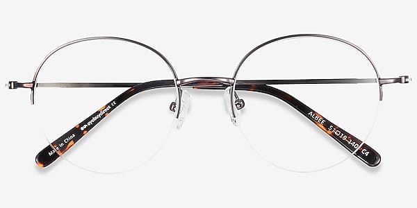 Gunmetal Albee -  Metal Eyeglasses