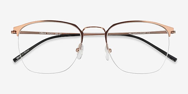 Rose Gold Urban -  Metal Eyeglasses