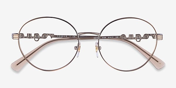 Light Brown Vogue Eyewear VO4222 -  Metal Eyeglasses