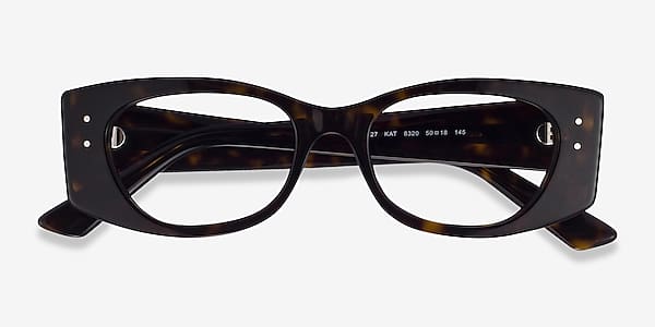 Tortoise Ray-Ban RB7327 Kat -  Eco-friendly Eyeglasses