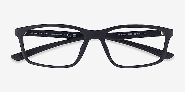 Matte Black Armani Exchange AX3108U -  Eco-friendly Eyeglasses
