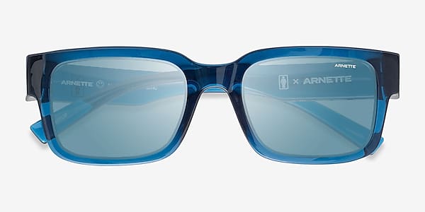 Transparent Blue ARNETTE Bigflip -  Eco-friendly Sunglasses