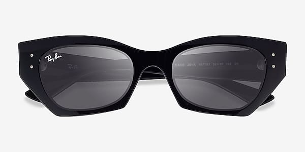 Shiny Black Ray-Ban RB4430 Zena -  Eco-friendly Sunglasses