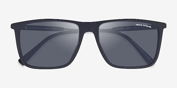 Matter Black Armani Exchange AX4160S -  Eco-friendly Sunglasses