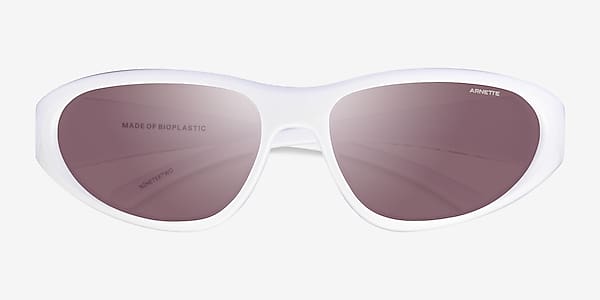 White ARNETTE Nineteetwo -  Eco-friendly Sunglasses
