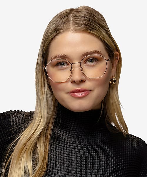 Rose Gold Octave -  Metal Eyeglasses