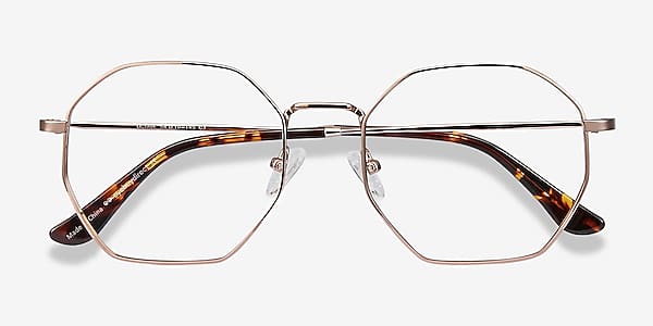 Rose Gold Octave -  Metal Eyeglasses