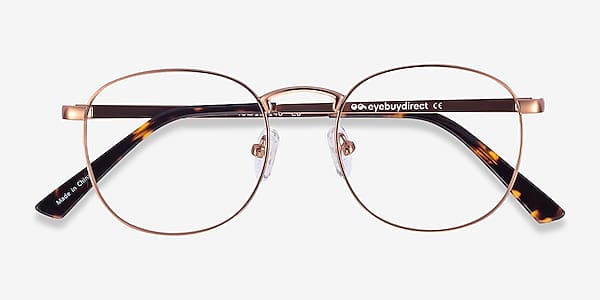 Rose Gold St Michel -  Metal Eyeglasses