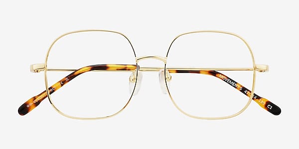 Golden Movement -  Metal Eyeglasses