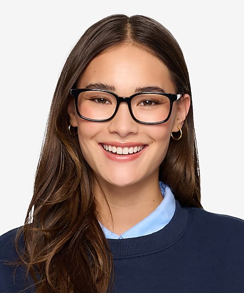 Black Claudia -  Acetate Eyeglasses