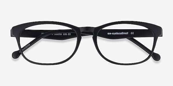 Matte Black Drums -  Plastic Eyeglasses
