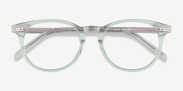 Clear Jade Aura -  Acetate Eyeglasses