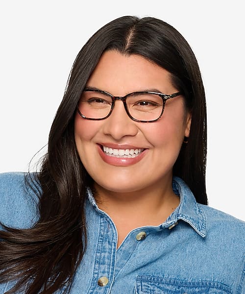 Pink Floral Nola -  Plastic Eyeglasses