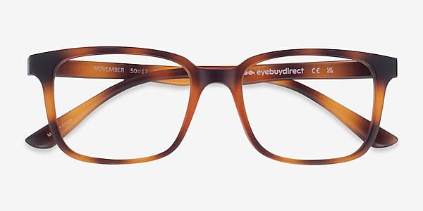 Tortoise November -  Plastic Eyeglasses