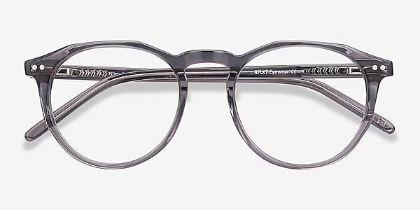 Gray Clear  Planete -  Acetate Eyeglasses