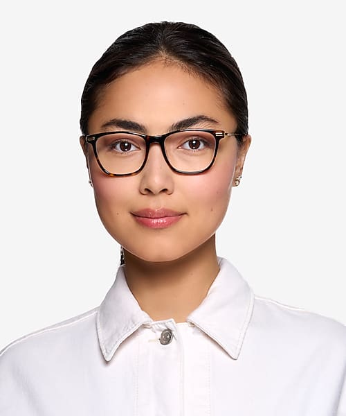 Tortoise Sebastian -  Acetate-metal Eyeglasses
