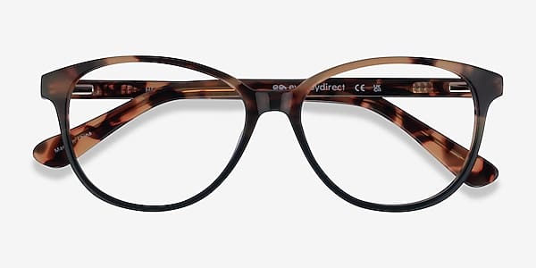 Tortoise Green Hepburn -  Acetate Eyeglasses