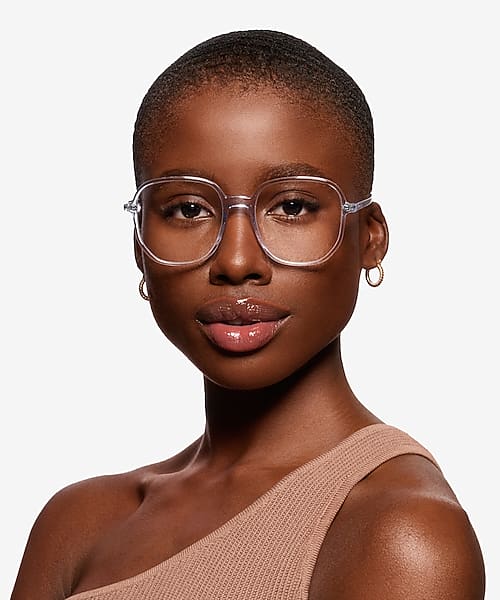 Clear Blue Natural -  Acetate Eyeglasses