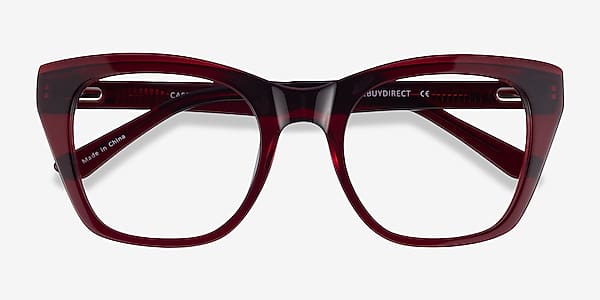 Burgundy Cassie -  Acetate Eyeglasses