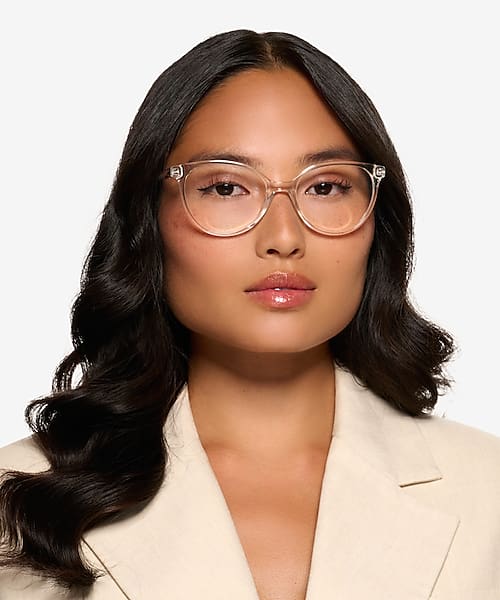 Shiny Clear Tilia -  Eco-friendly Eyeglasses