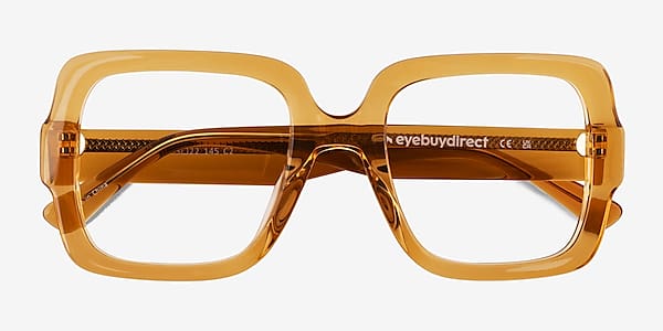 Crystal Brown Koru -  Acetate Eyeglasses