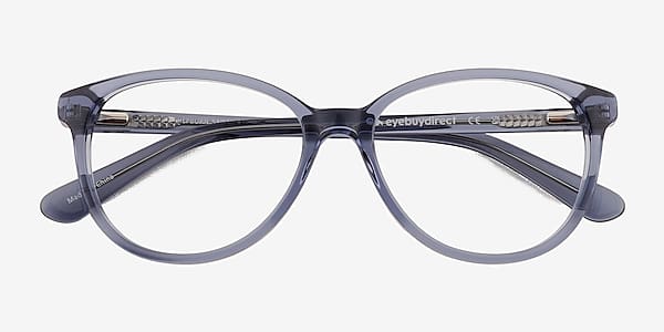 Clear Blue Hepburn -  Acetate Eyeglasses