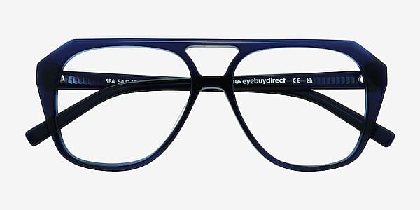 Navy Sea -  Acetate Eyeglasses