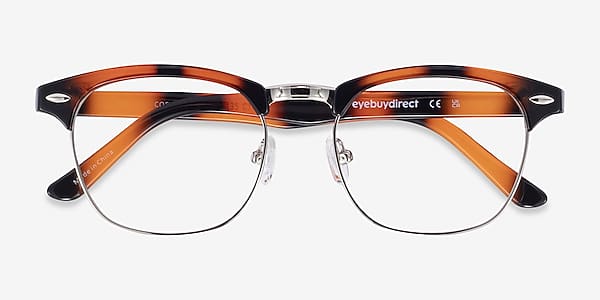 Tortoise Coexist -  Plastic-metal Eyeglasses