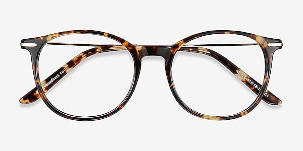 Tortoise Quill -  Acetate-metal Eyeglasses