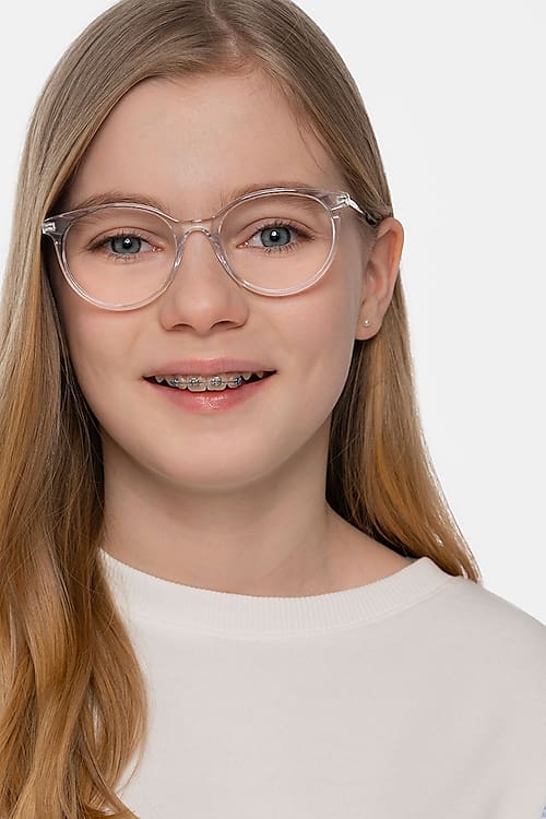 Clear Solver -  Acetate-metal Eyeglasses