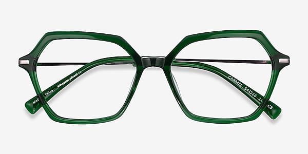 Green Carmel -  Acetate-metal Eyeglasses