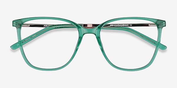 Emerald Green Aroma -  Acetate-metal Eyeglasses