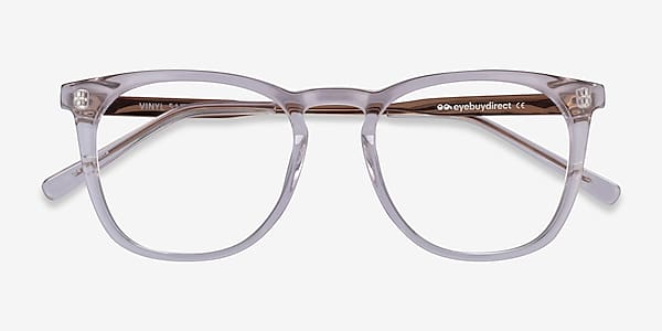 Clear Vinyl -  Acetate Eyeglasses