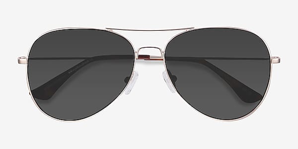 Gold Good Vibrations -  Metal Sunglasses