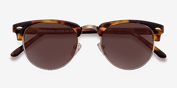 Golden Tortoise The Hamptons -  Acetate-metal Sunglasses