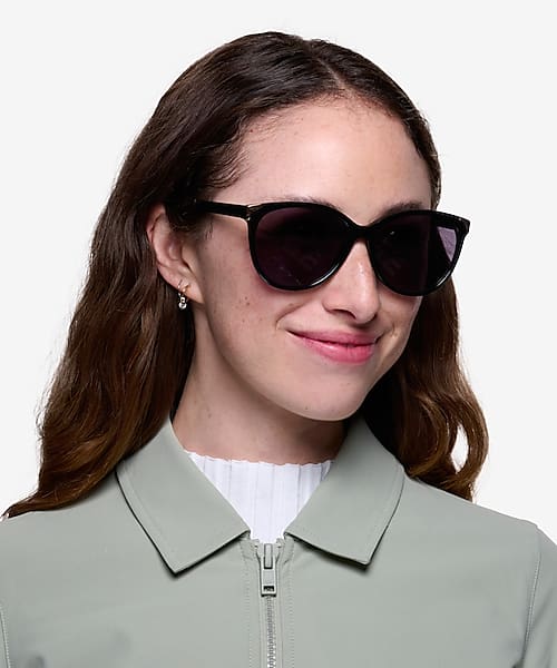 Black Lima -  Acetate Sunglasses