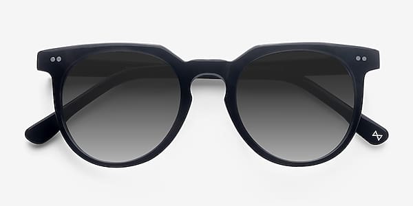 Jet Black Shadow -  Acetate Sunglasses