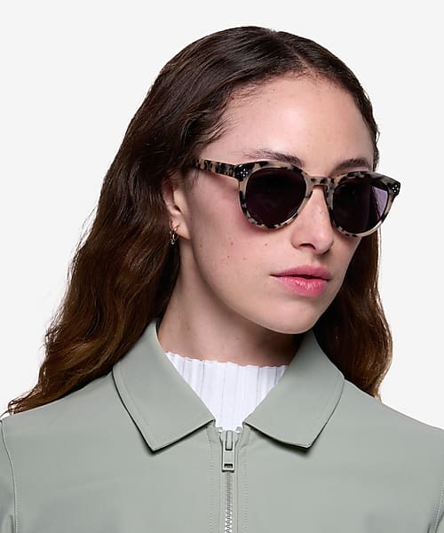  Ivory Tortoise  Augustine -  Acetate Sunglasses