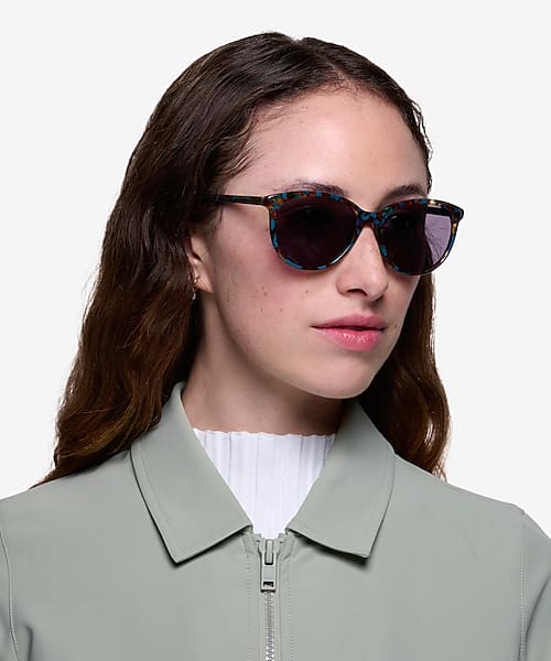 Floral Calypso -  Acetate Sunglasses