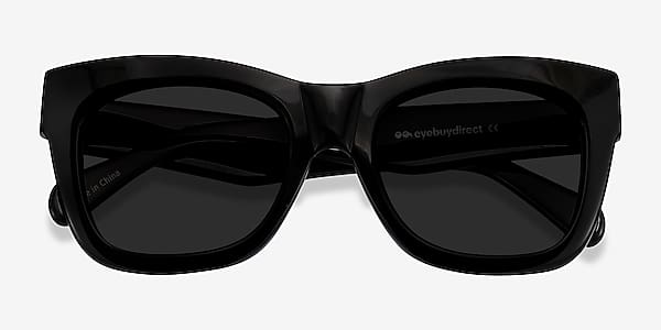 Black Calico -  Acetate Sunglasses
