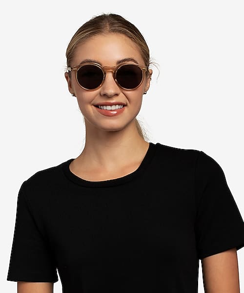 Champagne Luminance -  Acetate Sunglasses