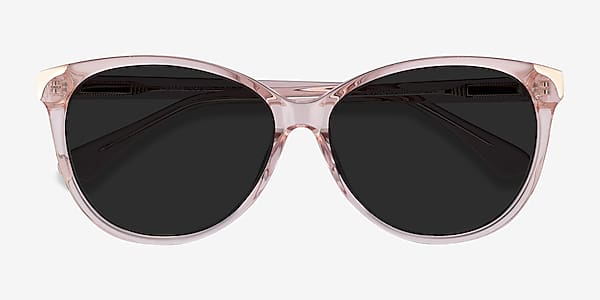 Clear Pink Lima -  Acetate Sunglasses