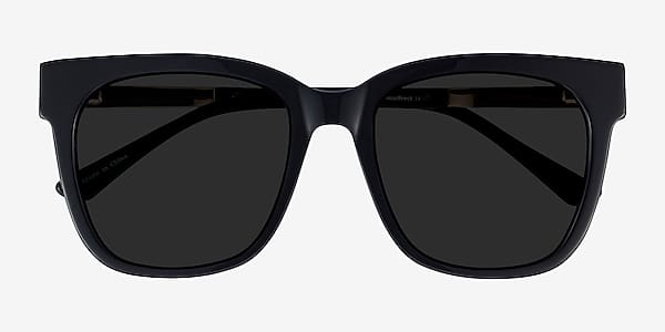 Black Erica -  Acetate-metal Sunglasses