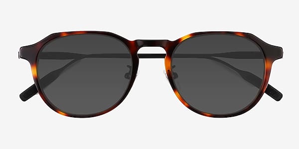 Tortoise Aim -  Acetate Sunglasses