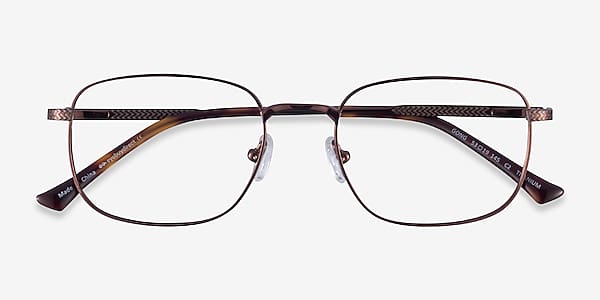 Coffee Gong -  Titanium Eyeglasses